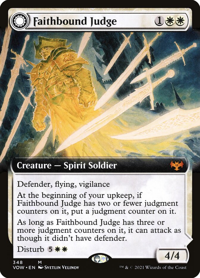 Faithbound Judge // Sinner's Judgment - Extended Art - Foil