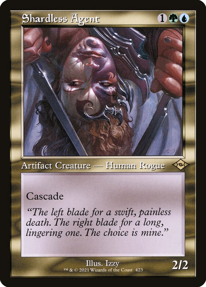 Shardless Agent - Retro Frame - Foil