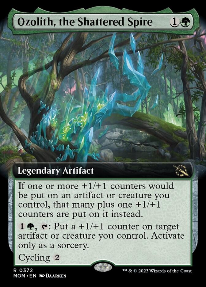 Ozolith, the Shattered Spire - Extended Art - Foil