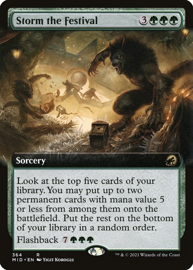 Storm the Festival - Extended Art