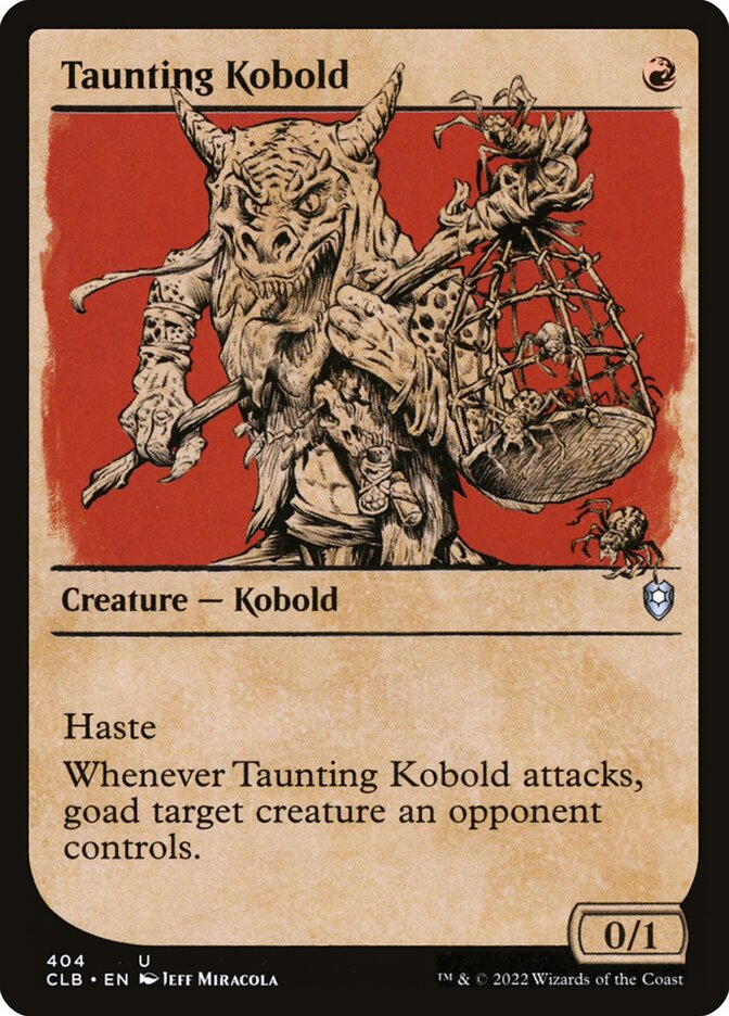 Taunting Kobold - Showcase