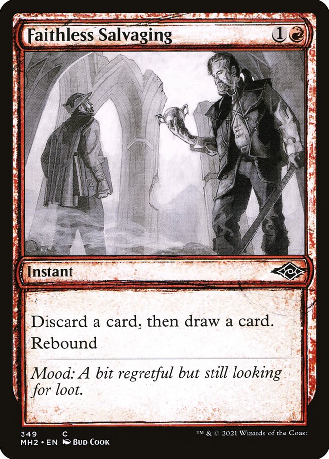 Faithless Salvaging - Sketch Art - Foil