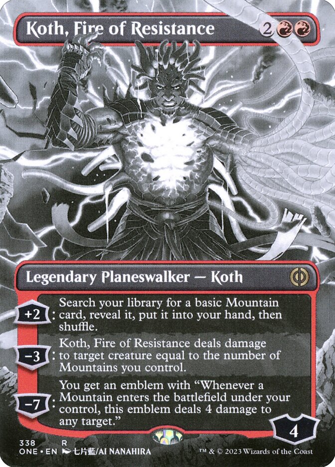 Koth, Fire of Resistance - Borderless