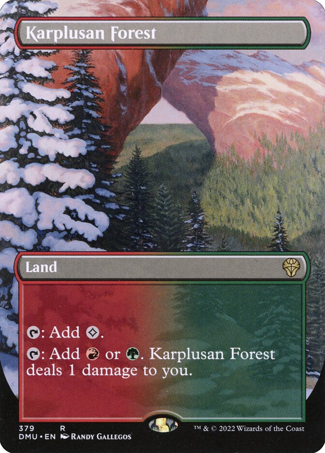 Karplusan Forest - Borderless - Foil