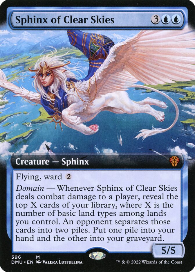 Sphinx of Clear Skies - Extended Art - Foil