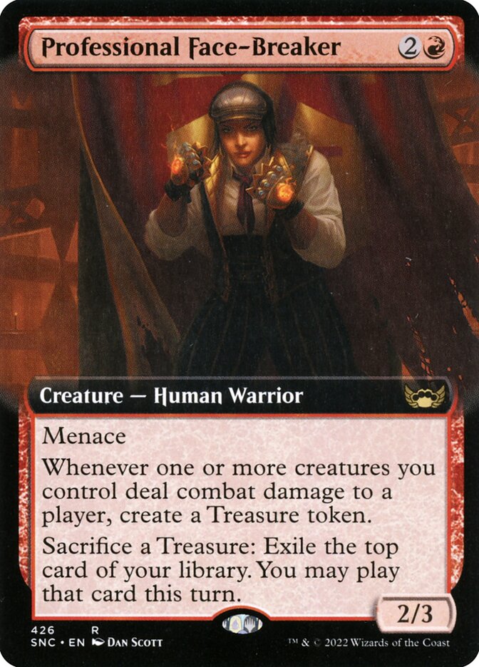 Professional Face-Breaker - Extended Art - Foil