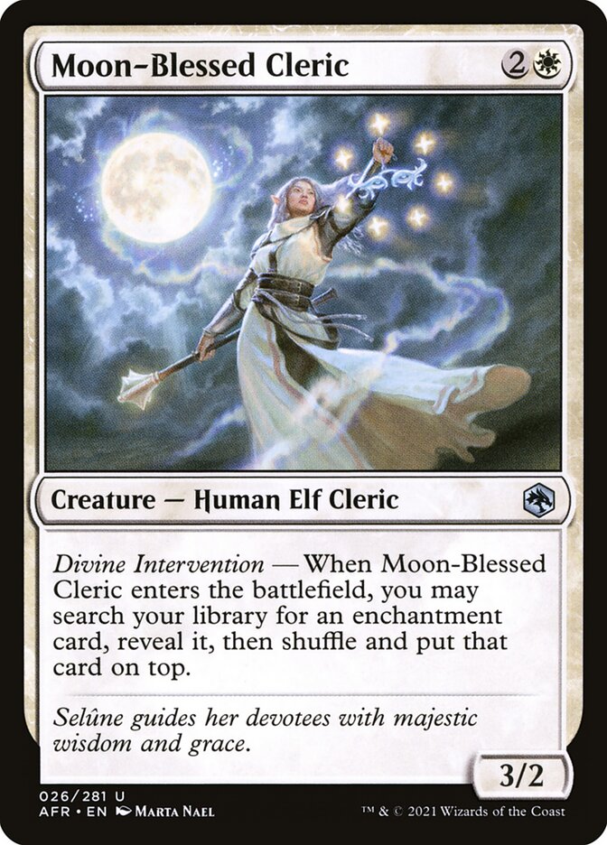 Moon-Blessed Cleric - Foil
