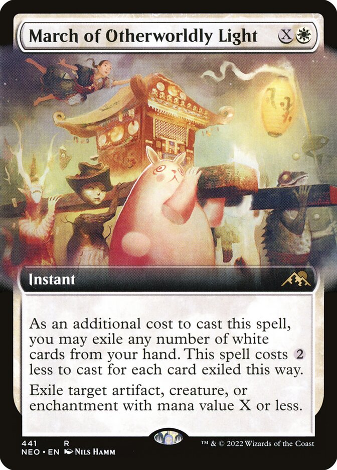March of Otherworldly Light - Extended Art - Foil