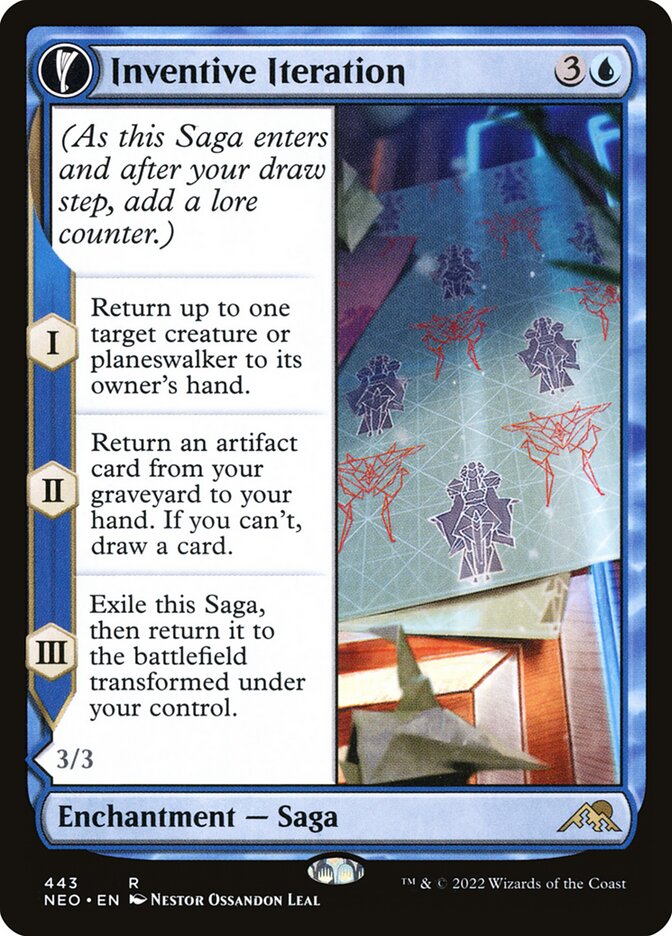 Inventive Iteration // Living Breakthrough - Extended Art - Foil