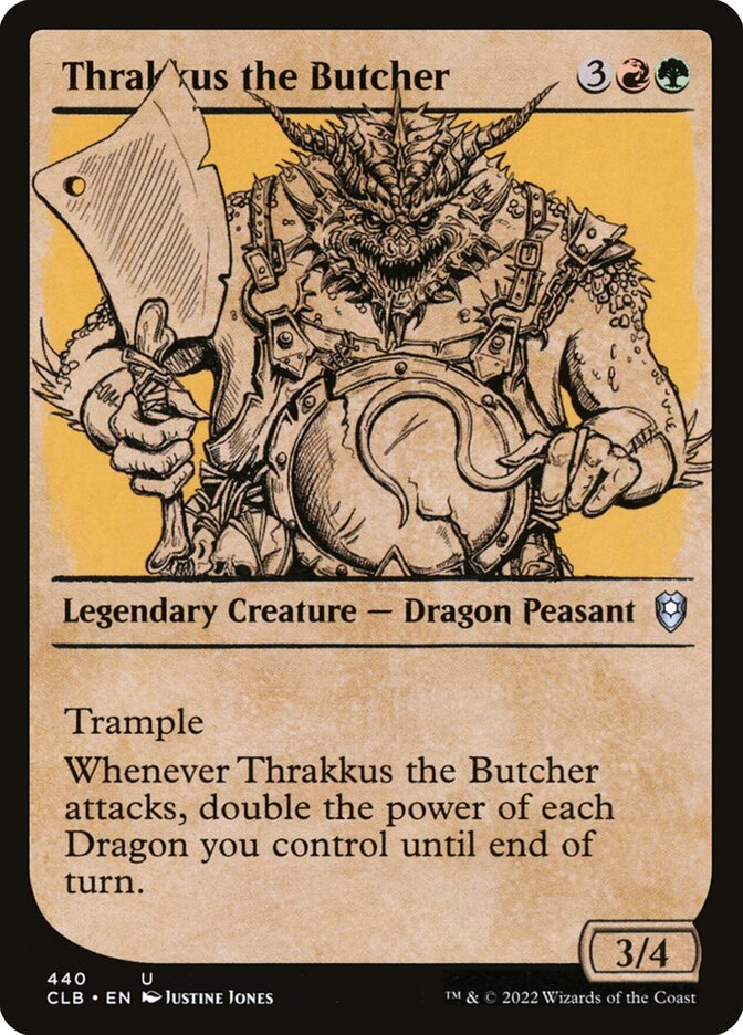 Thrakkus the Butcher - Showcase - Foil