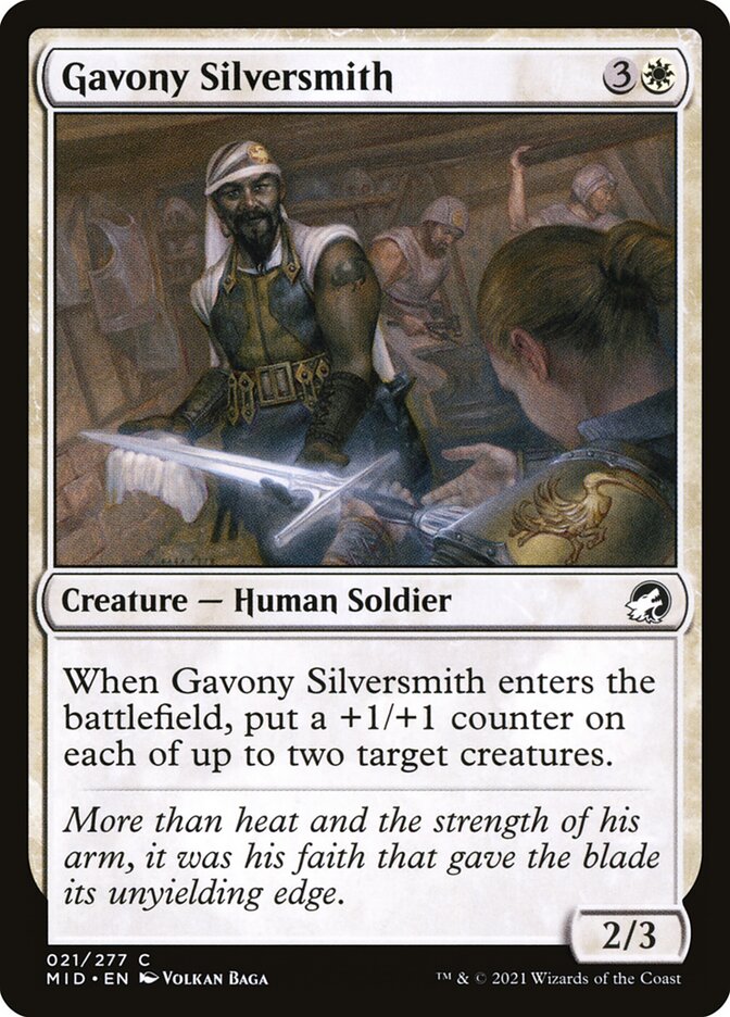 Gavony Silversmith - Foil