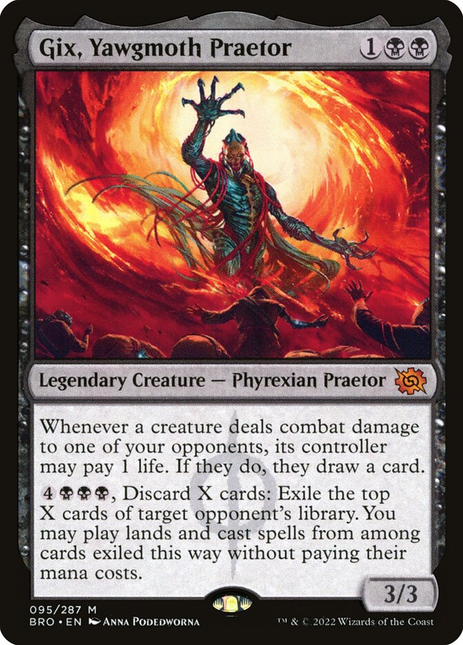 Gix, Yawgmoth Praetor - Foil