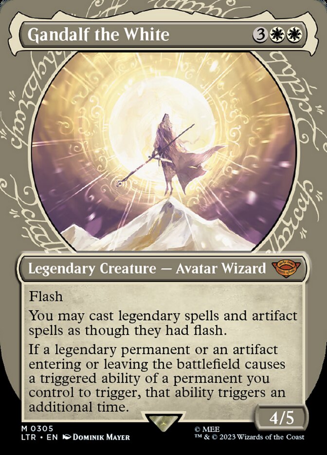 Gandalf the White - Showcase - Foil