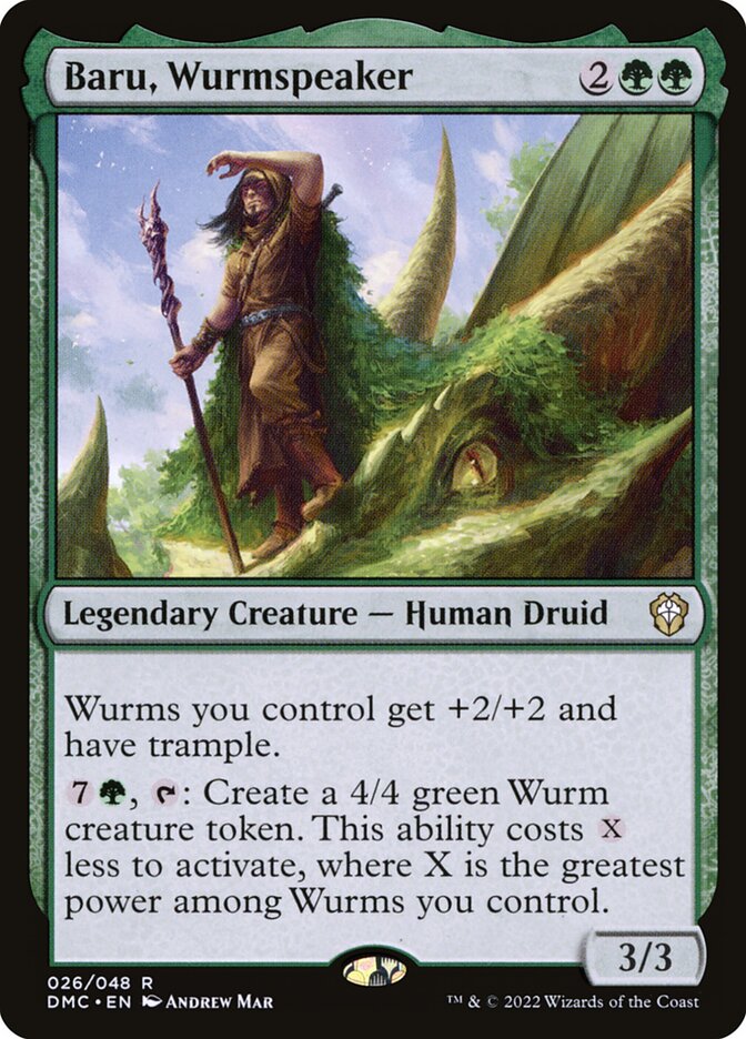 Baru, Wurmspeaker - Foil