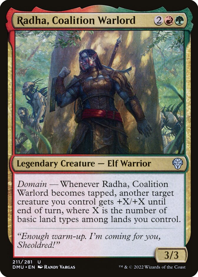 Radha, Coalition Warlord - Foil