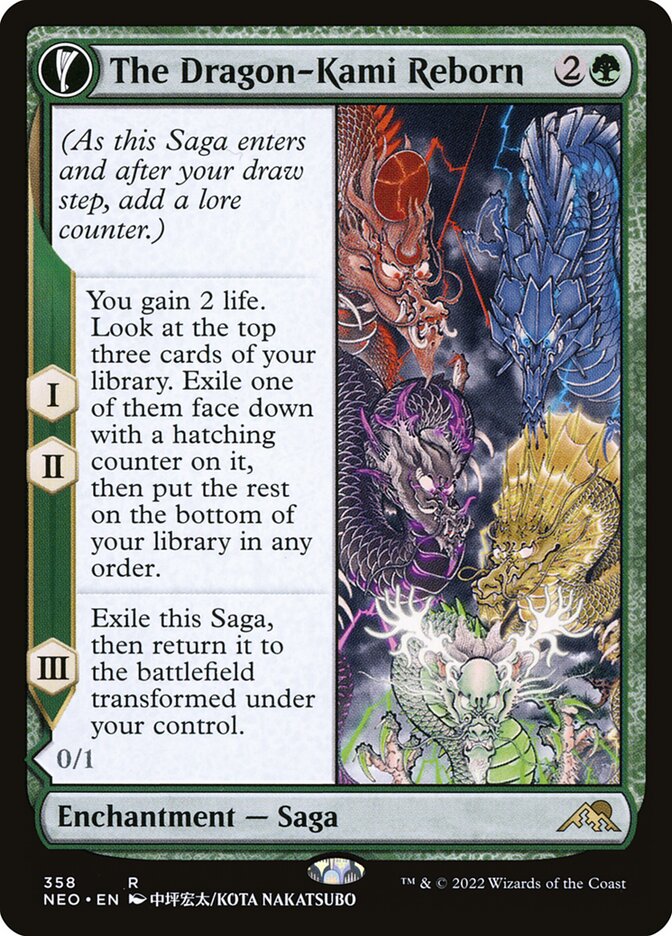 The Dragon-Kami Reborn // Dragon-Kami's Egg - Showcase - Foil