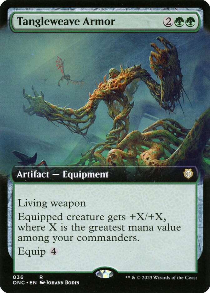 Tangleweave Armor - Extended Art - Foil