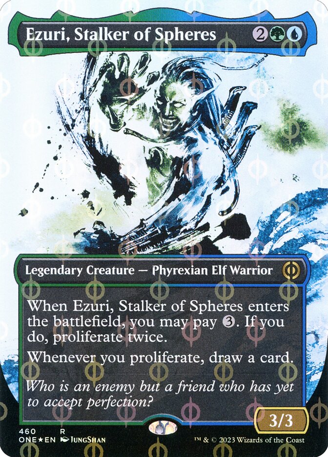 Ezuri, Stalker of Spheres - Compleat - Foil