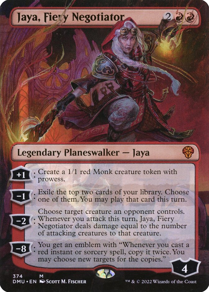 Jaya, Fiery Negotiator - Borderless - Foil
