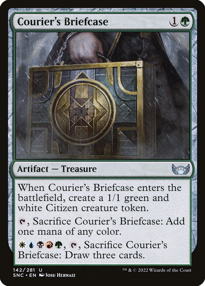 Courier's Briefcase - Foil