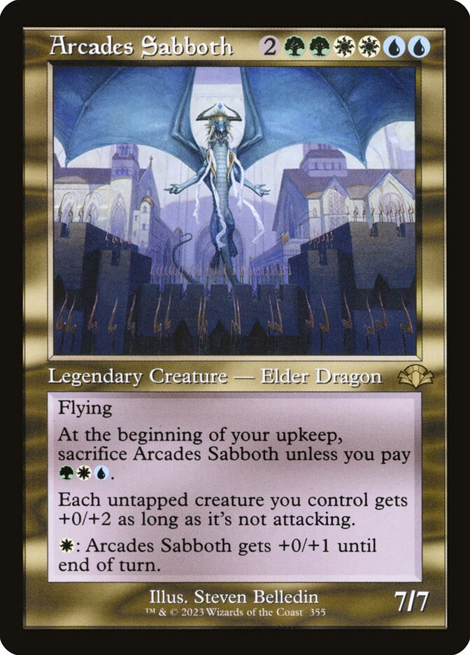 Arcades Sabboth - Retro Frame - Foil