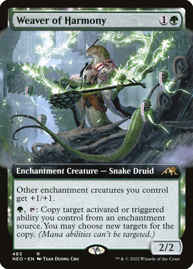 Weaver of Harmony - Extended Art - Foil
