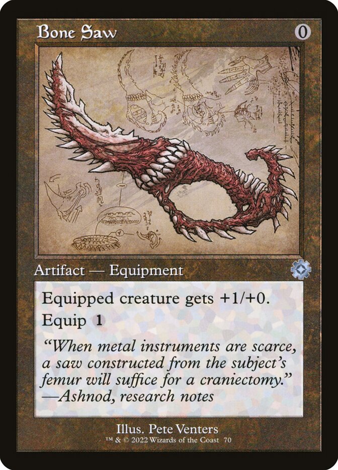 Bone Saw - Schematic - Foil