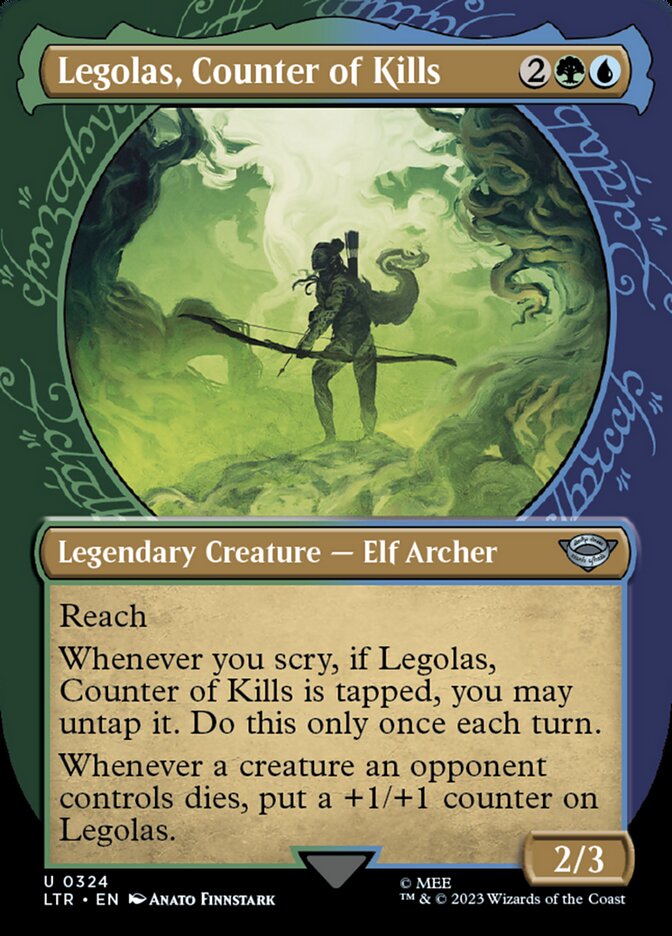 Legolas, Counter of Kills - Showcase - Foil