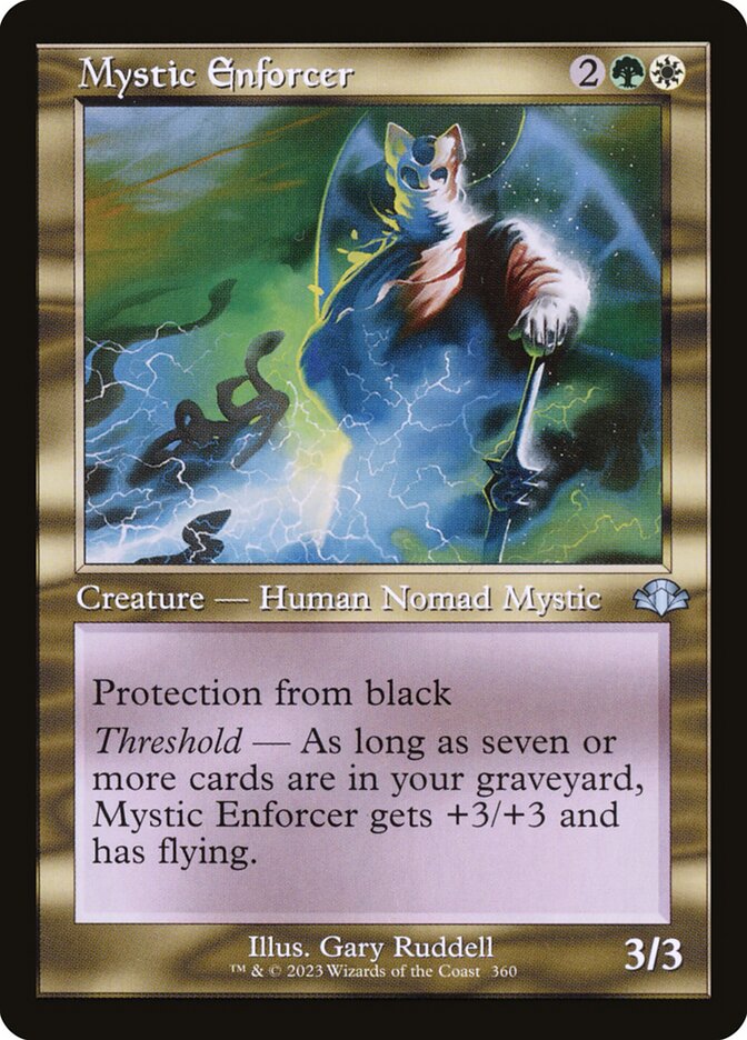 Mystic Enforcer - Retro Frame