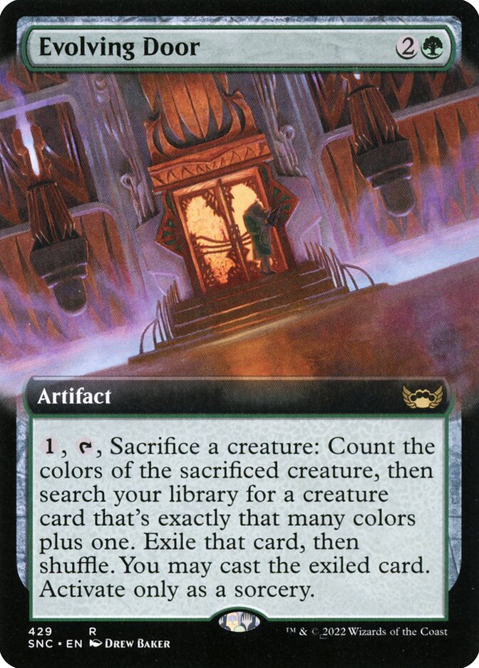 Evolving Door - Extended Art