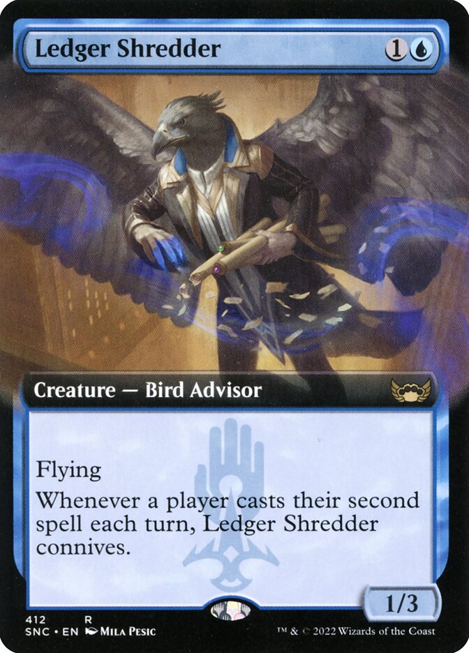 Ledger Shredder - Extended Art - Foil