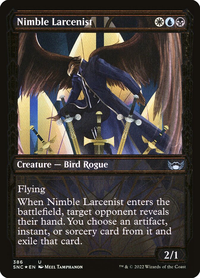 Nimble Larcenist - Gilded - Foil
