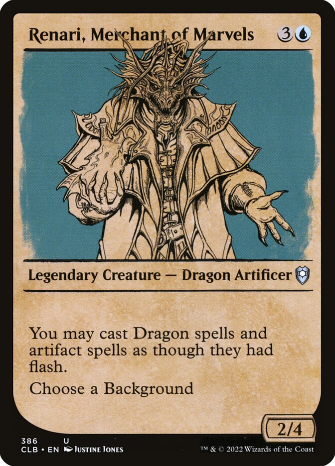 Renari, Merchant of Marvels - Showcase