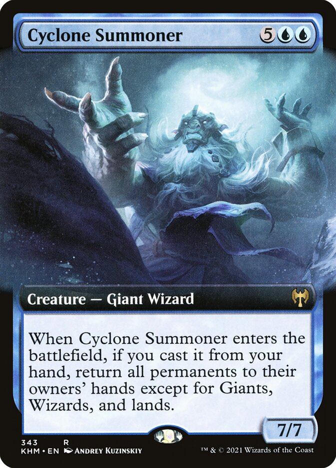 Cyclone Summoner - Extended Art