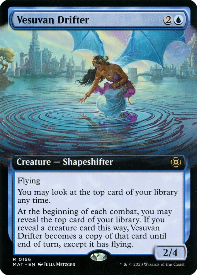Vesuvan Drifter - Extended Art - Foil