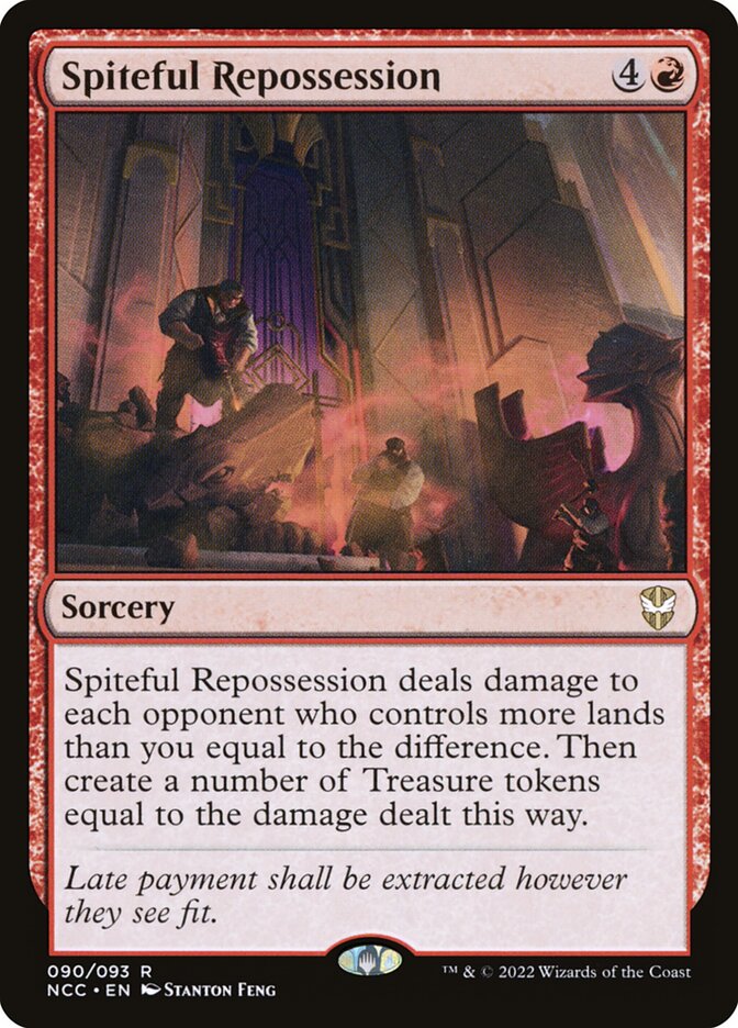Spiteful Repossession - Foil