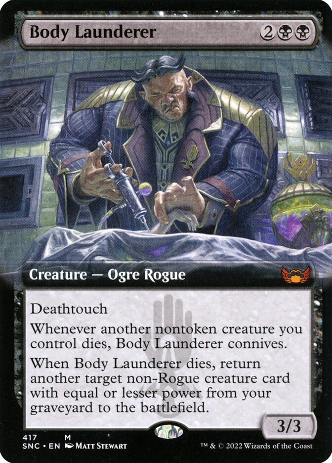Body Launderer - Extended Art - Foil