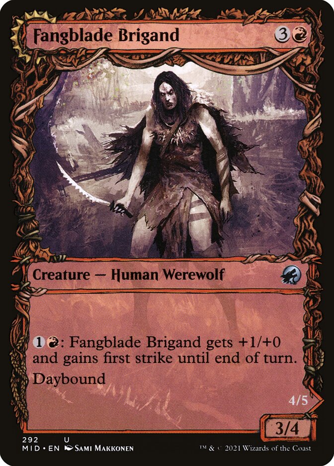Fangblade Brigand // Fangblade Eviscerator - Foil
