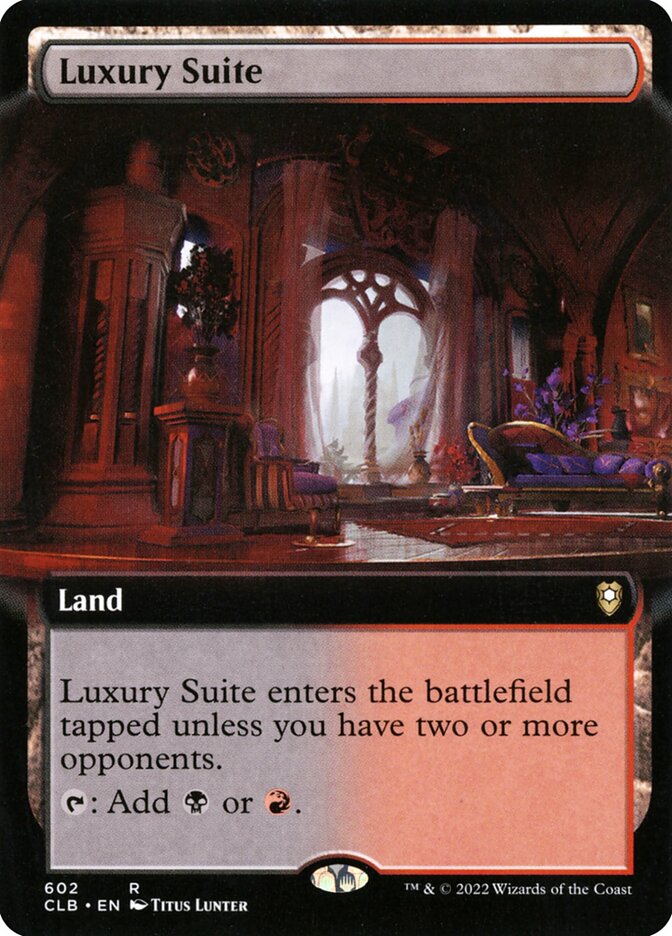 Luxury Suite - Extended Art - Foil