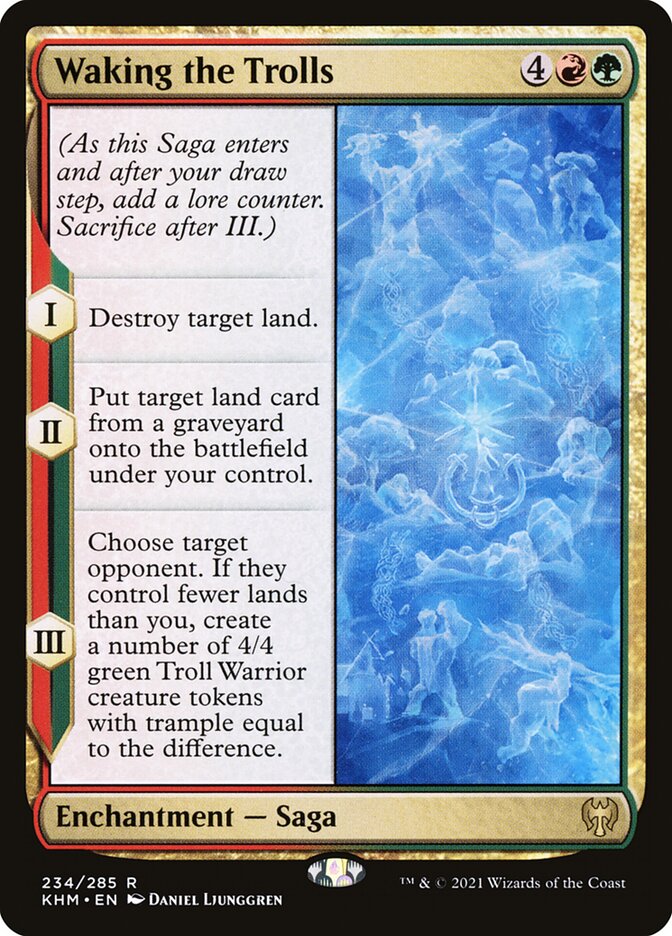 Waking the Trolls - Foil
