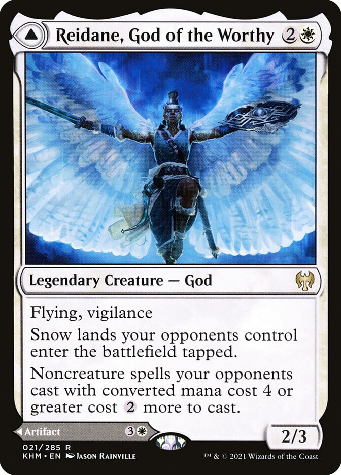 Reidane, God of the Worthy // Valkmira, Protector's Shield - Foil