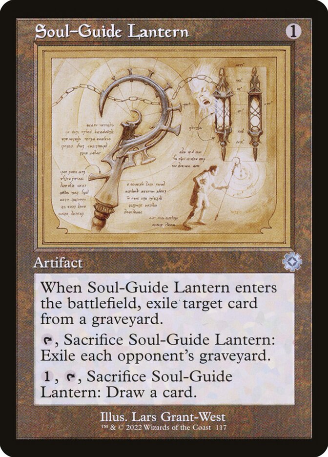 Soul-Guide Lantern - Schematic - Foil