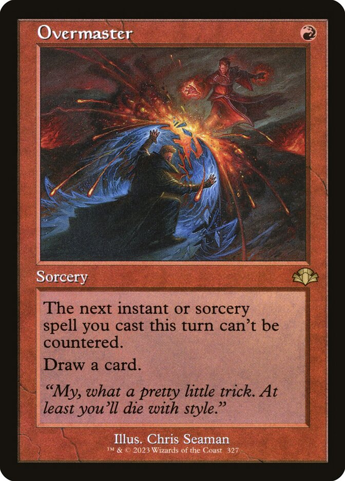 Overmaster - Retro Frame - Foil