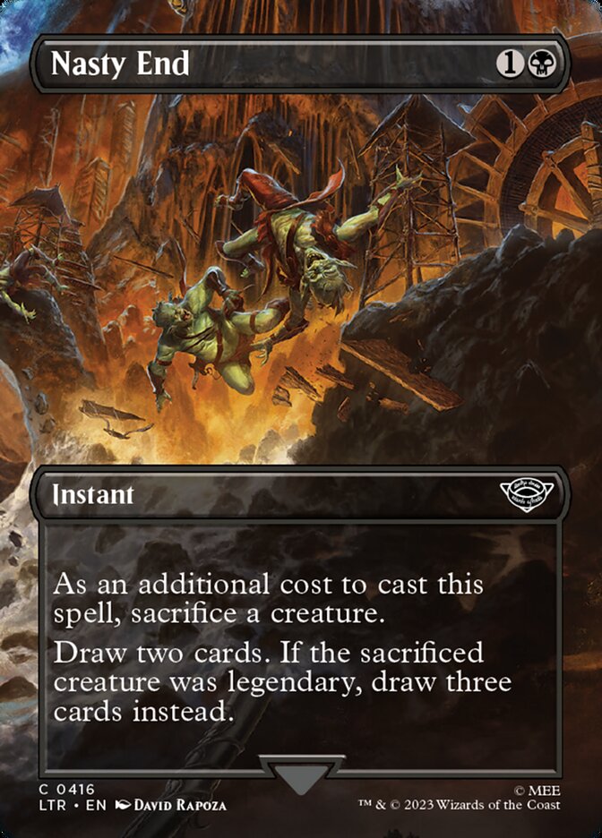 Nasty End - Borderless - Foil