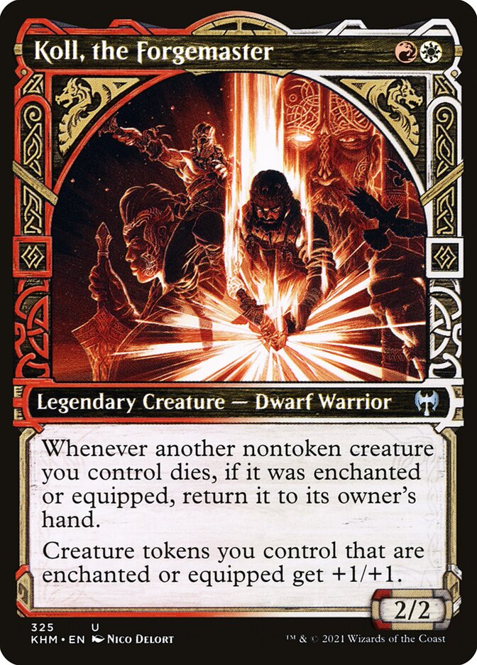 Koll, the Forgemaster - Showcase - Foil