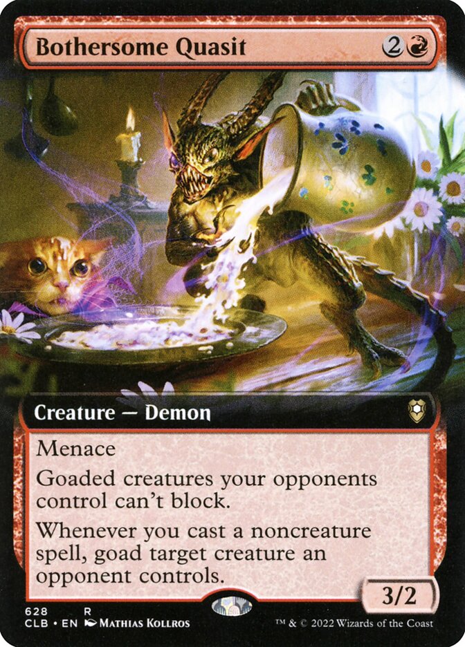 Bothersome Quasit - Extended Art