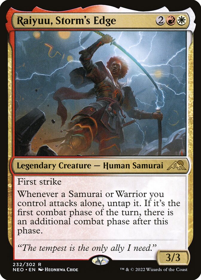 Raiyuu, Storm's Edge - Foil