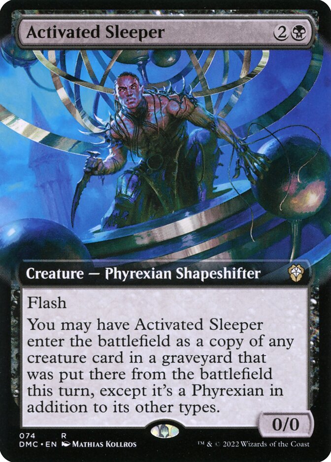 Activated Sleeper - Extended Art - Foil