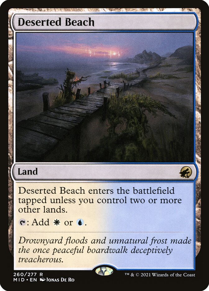 Deserted Beach - Foil