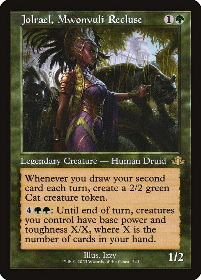 Jolrael, Mwonvuli Recluse - Retro Frame - Foil